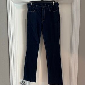 Old Navy Women's Dark Blue Boot Cut Jeans